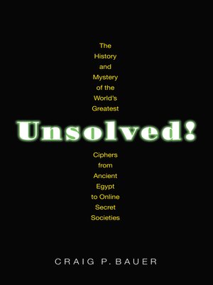 cover image of Unsolved!